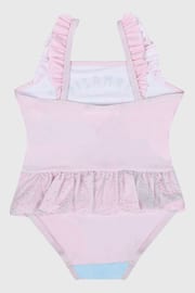 Brand Threads Pink Peppa Pig Girls Swimming Costume - Image 2 of 5