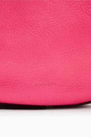 AllSaints Pink Half Moon Cross-Body Bag - Image 6 of 6