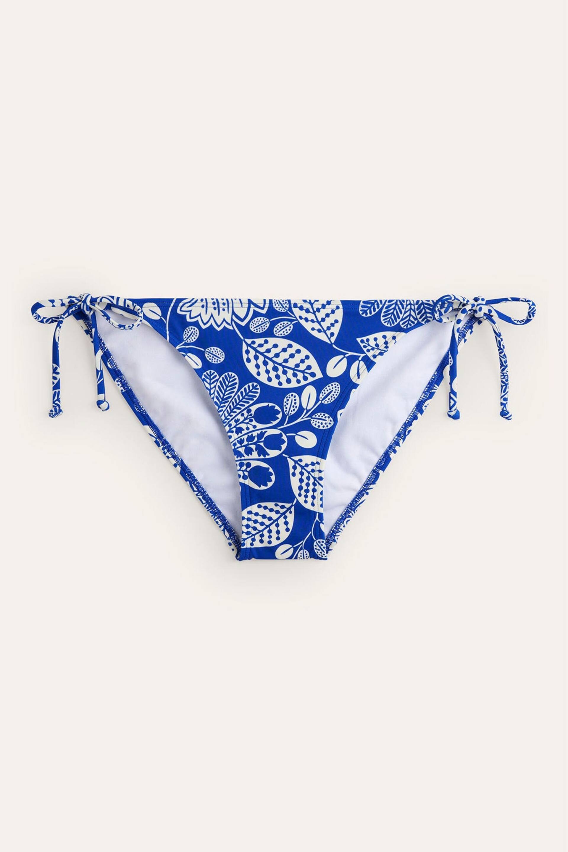Boden Blue Symi String Bikini Bottoms - Image 6 of 7