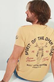 Joe Browns Brown Open Road Motorbike Graphic T-Shirt - Image 3 of 7