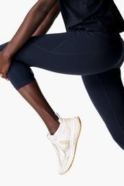 Sweaty Betty Navy Blue Power Cropped Workout Leggings - Image 10 of 11