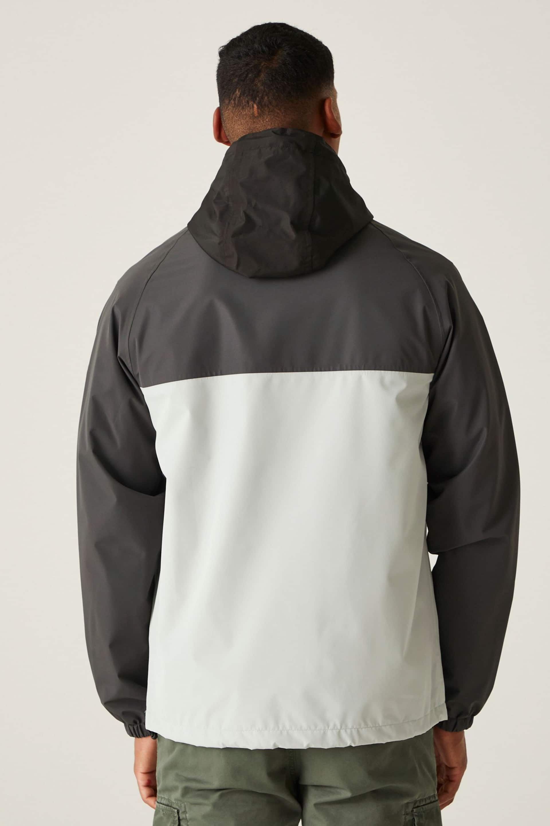 Regatta Grey Belcastel Waterproof Hooded Jacket - Image 2 of 9