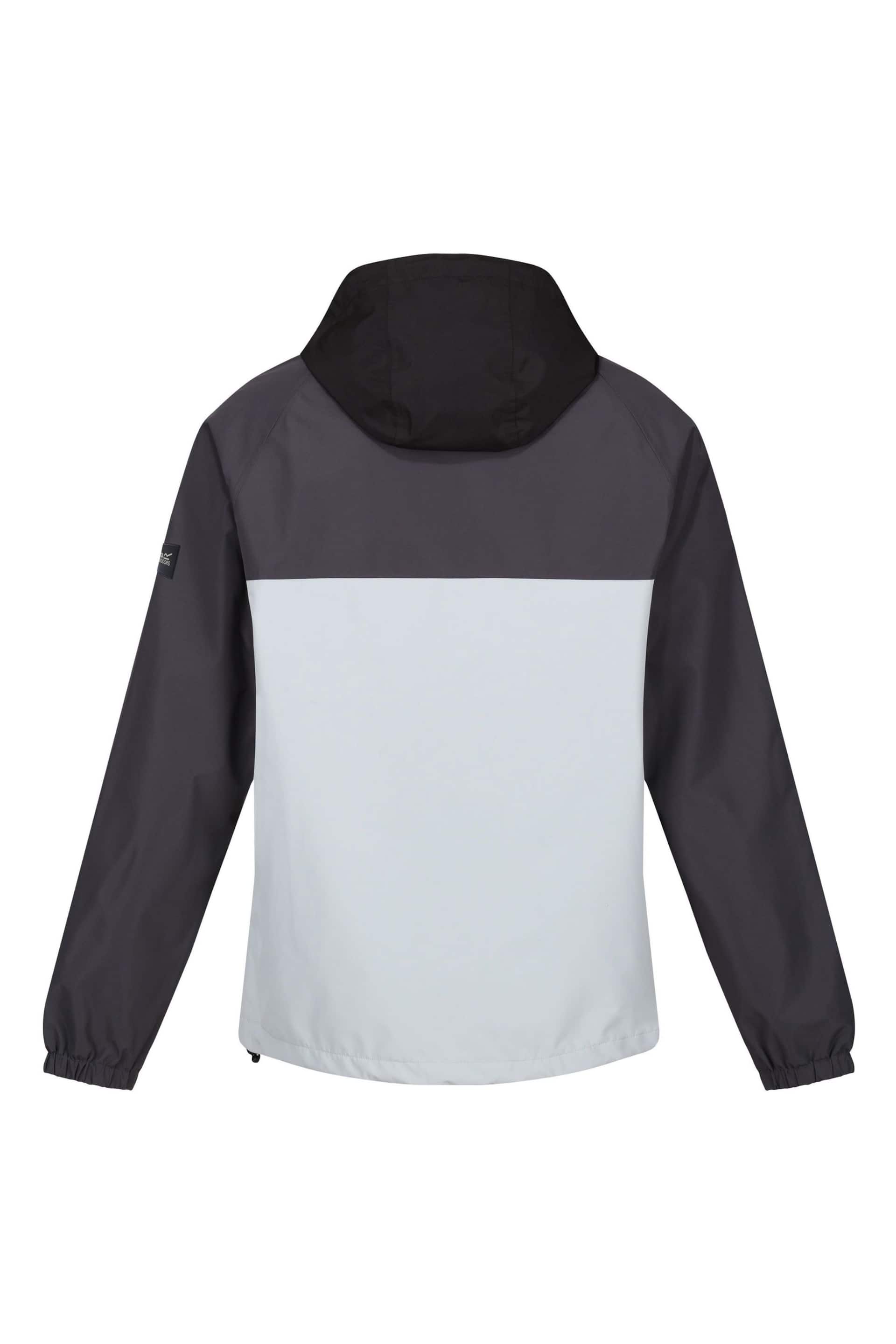 Regatta Grey Belcastel Waterproof Hooded Jacket - Image 8 of 9