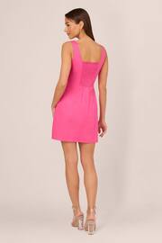 Adrianna Papell Pink A-Line Short Dress - Image 2 of 7