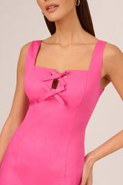 Adrianna Papell Pink A-Line Short Dress - Image 4 of 7
