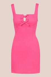 Adrianna Papell Pink A-Line Short Dress - Image 6 of 7