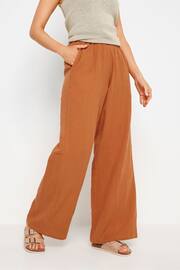 Long Tall Sally Orange Wide Leg Trousers - Image 2 of 5