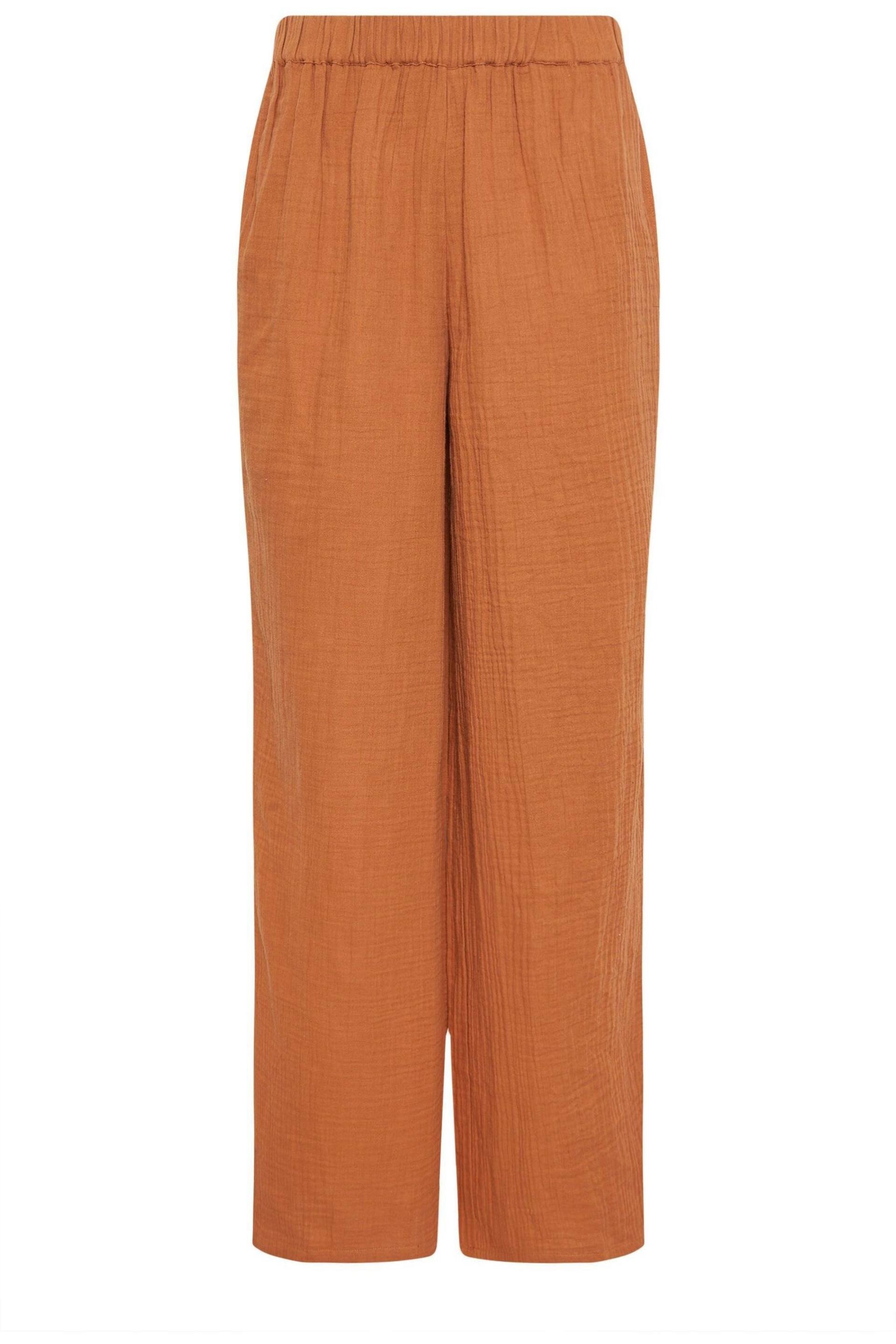 Long Tall Sally Orange Wide Leg Trousers - Image 5 of 5