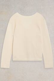 White Stuff Natural Heather Jumper - Image 6 of 7
