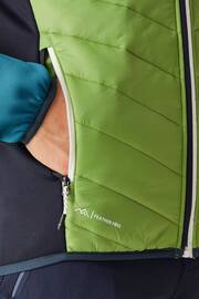 Regatta Blue Green Andreson VIII Hybrid Jacket - Image 6 of 9