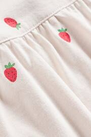 Boden Cream Strawberry Short-Sleeve Nightie - Image 3 of 3