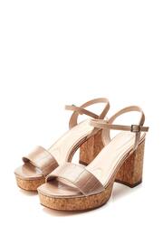 LYSHA TWO PART CORK PLATFORM SANDAL - Image 2 of 4