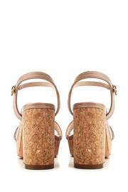 LYSHA TWO PART CORK PLATFORM SANDAL - Image 3 of 4