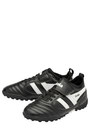Gola Black/White Kids Ceptor Turf Microfibre Quick Fasten Football Boots - Image 2 of 5