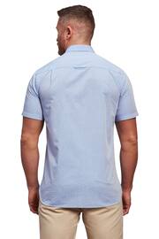 Raging Bull Blue Short Sleeve Dobby Shirt - Image 2 of 3
