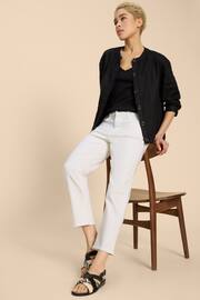 White Stuff Natural Blake Straight Crop Jeans - Image 1 of 7