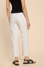 White Stuff Natural Blake Straight Crop Jeans - Image 2 of 7