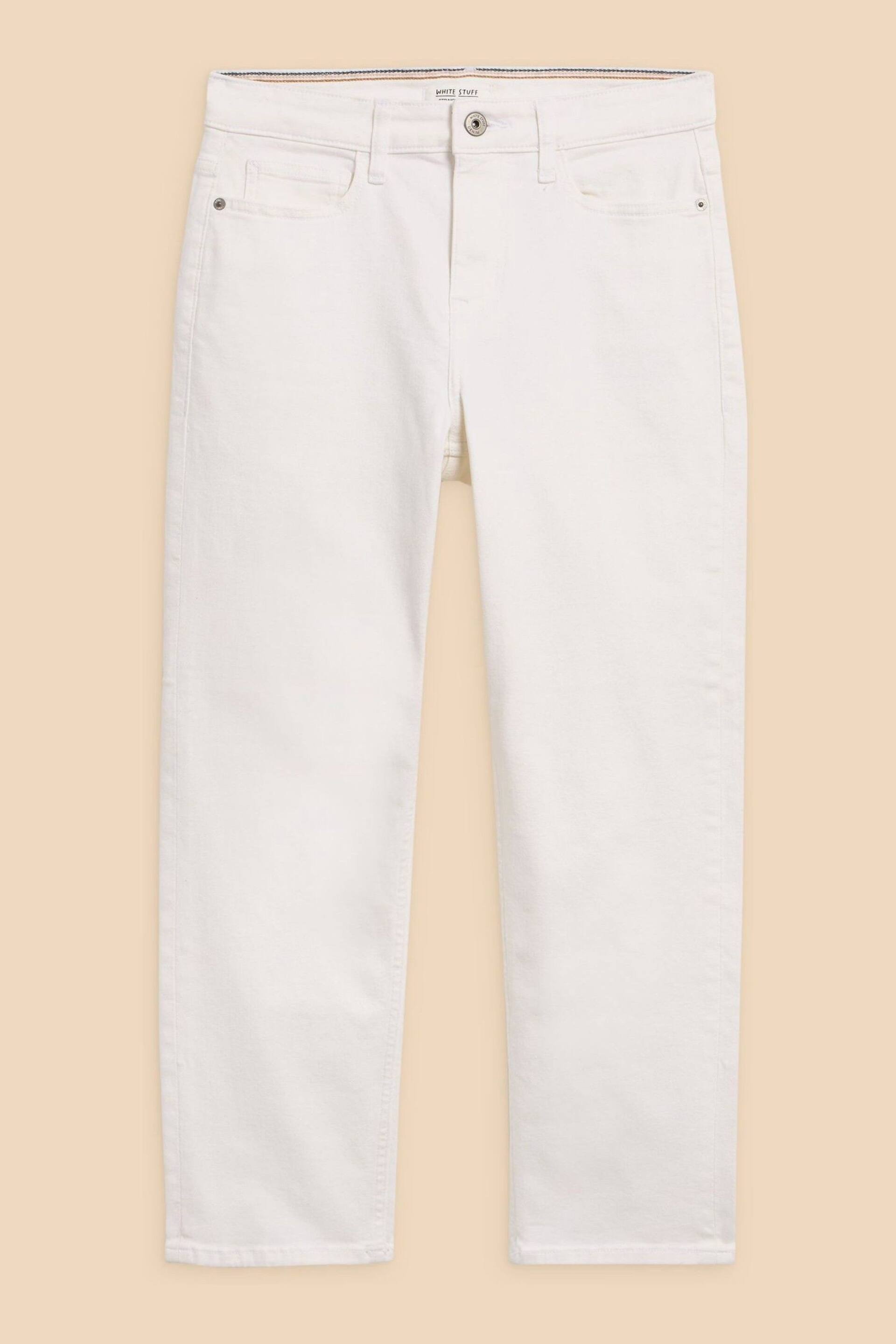 White Stuff Natural Blake Straight Crop Jeans - Image 5 of 7