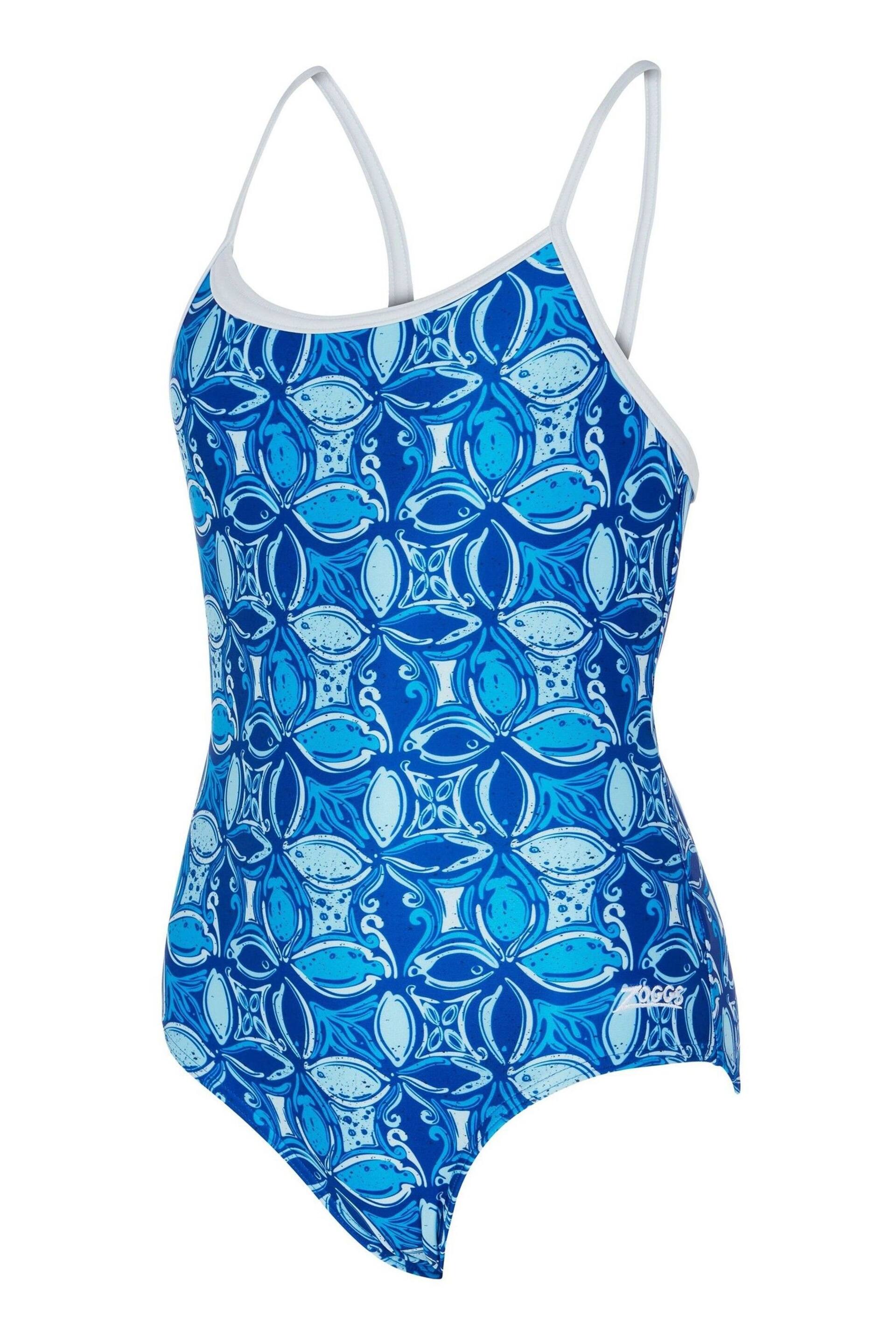 Zoggs Girls Sprintback Swimsuit - Image 4 of 5