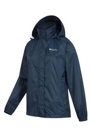 Mountain Warehouse Blue Womens Pakka Waterproof Jacket - Image 1 of 5