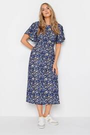 Long Tall Sally Blue Tall Ditsy Floral Midi Dress - Image 1 of 5
