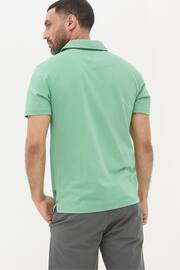 FatFace Green Perranporth Polo Shirt - Image 2 of 4