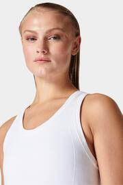 Sweaty Betty White Athlete Seamless Workout Tank Top - Image 6 of 6
