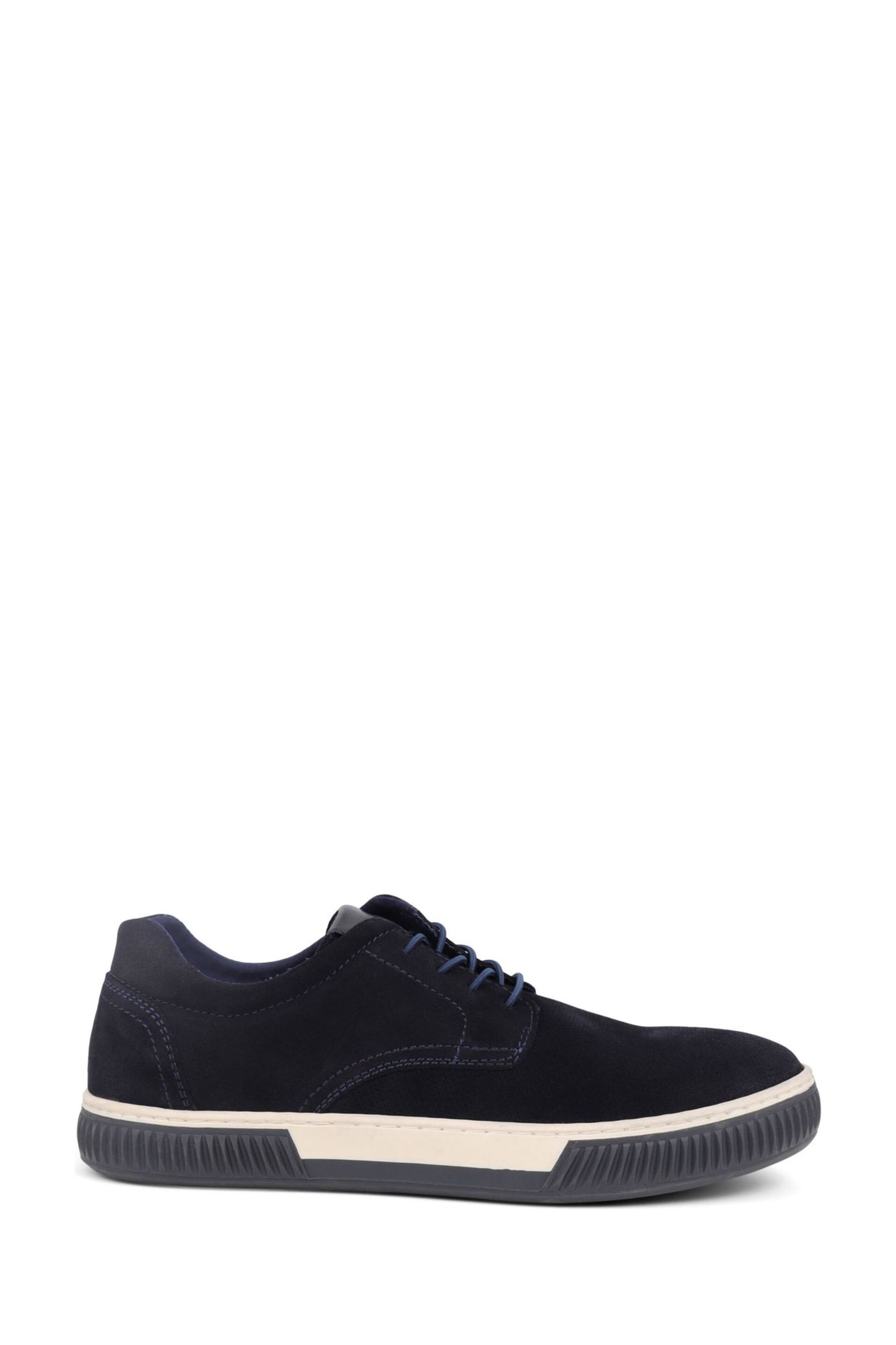 Jones Bootmaker Blue Seaford Suede Trainers - Image 3 of 6