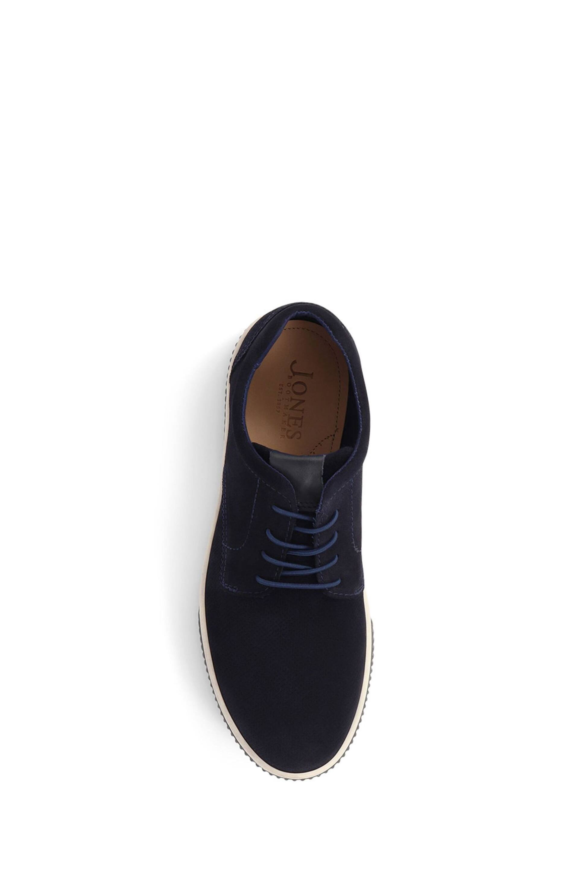 Jones Bootmaker Blue Seaford Suede Trainers - Image 6 of 6