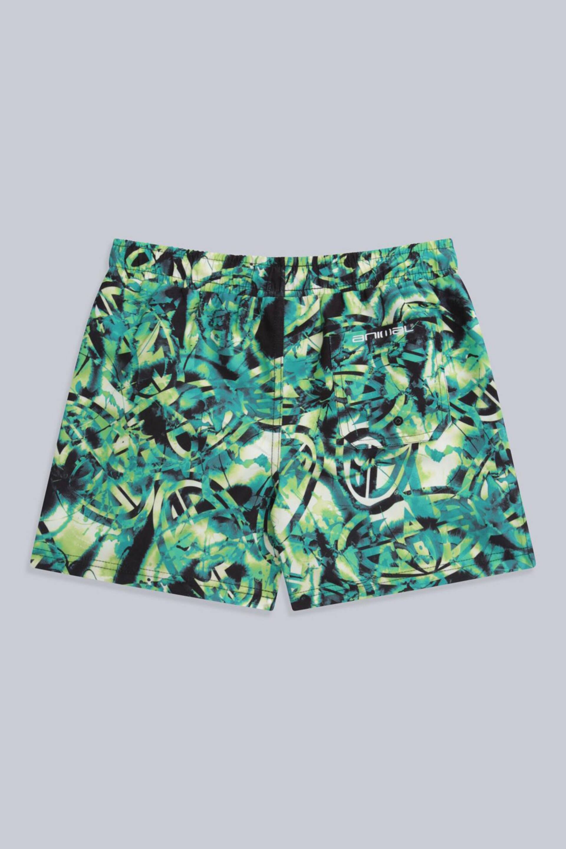 Animal Kids Jed Recycled Printed Boardshorts - Image 2 of 5