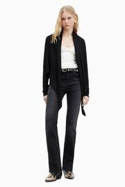 AllSaints Black Wasson Pirate Cardigan - Image 5 of 9