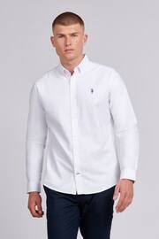 U.S. Polo Assn. Mens Peached Oxford Shirt - Image 1 of 6