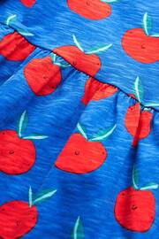 Blue/Red Short Sleeve Jersey Dress (3mths-7yrs) - Image 3 of 3