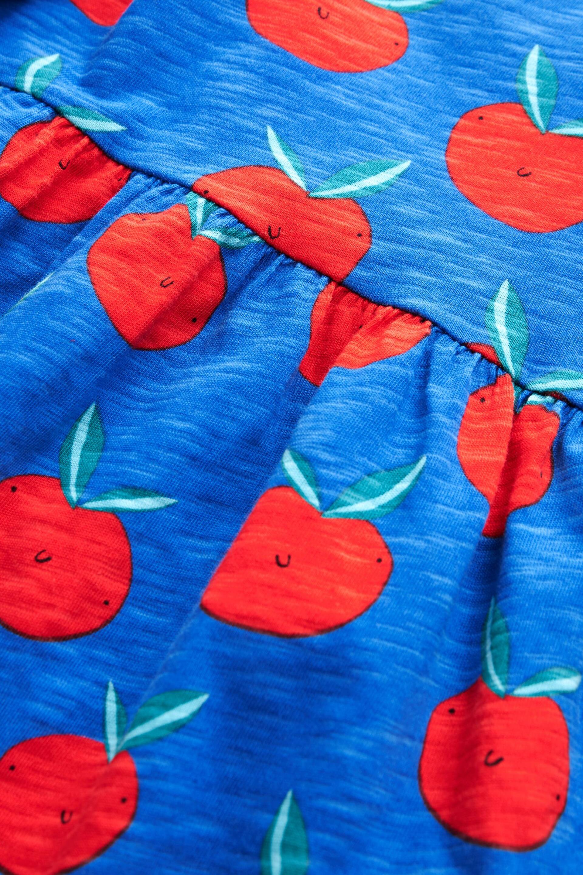 Blue/Red Short Sleeve Jersey Dress (3mths-7yrs) - Image 3 of 3