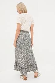 FatFace Black Lissy Inlay Floral Maxi Skirt - Image 2 of 6