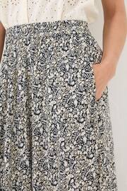 FatFace Black Lissy Inlay Floral Maxi Skirt - Image 4 of 6