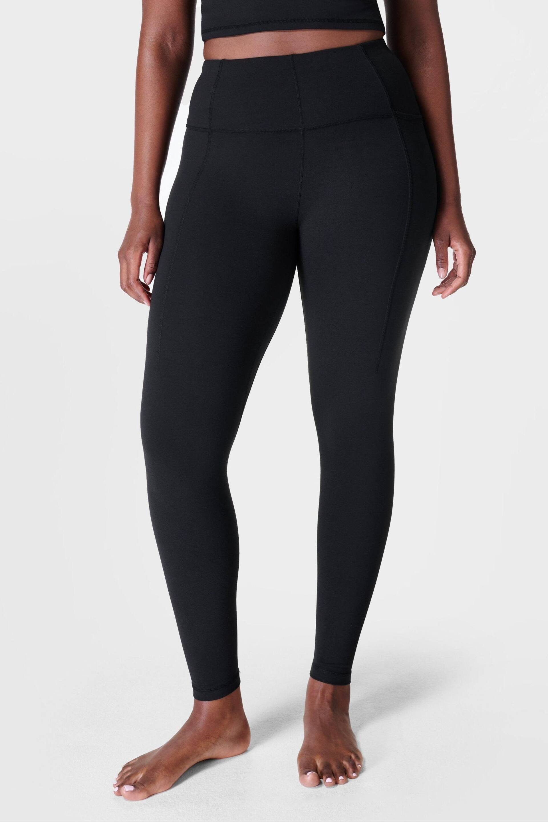 Sweaty Betty Black Full Length Super Soft Yoga Leggings - Image 1 of 8