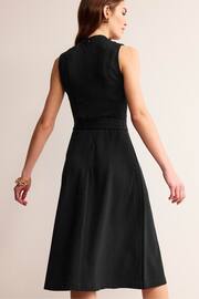 Boden Black Nicola High Neck Ponte Dress - Image 3 of 5