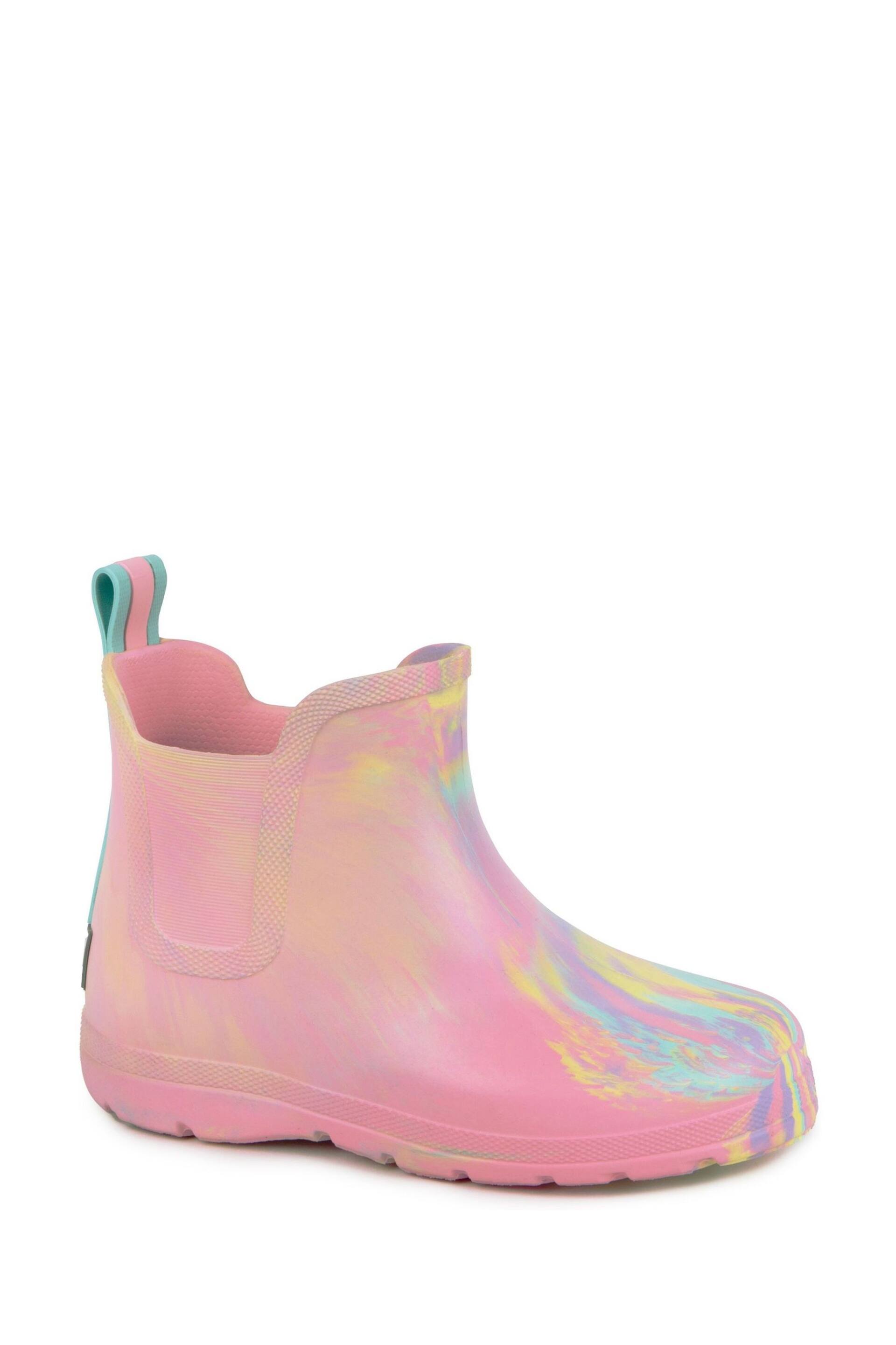 Totes Pink Childrens Chelsea Welly Boots - Image 3 of 5