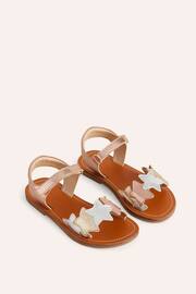 Boden Natural Metallic Star Sandals - Image 2 of 3