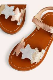 Boden Natural Metallic Star Sandals - Image 3 of 3