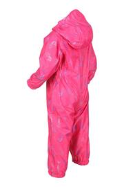 Regatta Pink Pobble Waterproof Puddlesuit - Image 3 of 3