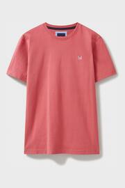 Crew Clothing Plain Cotton Classic T-Shirt - Image 4 of 4