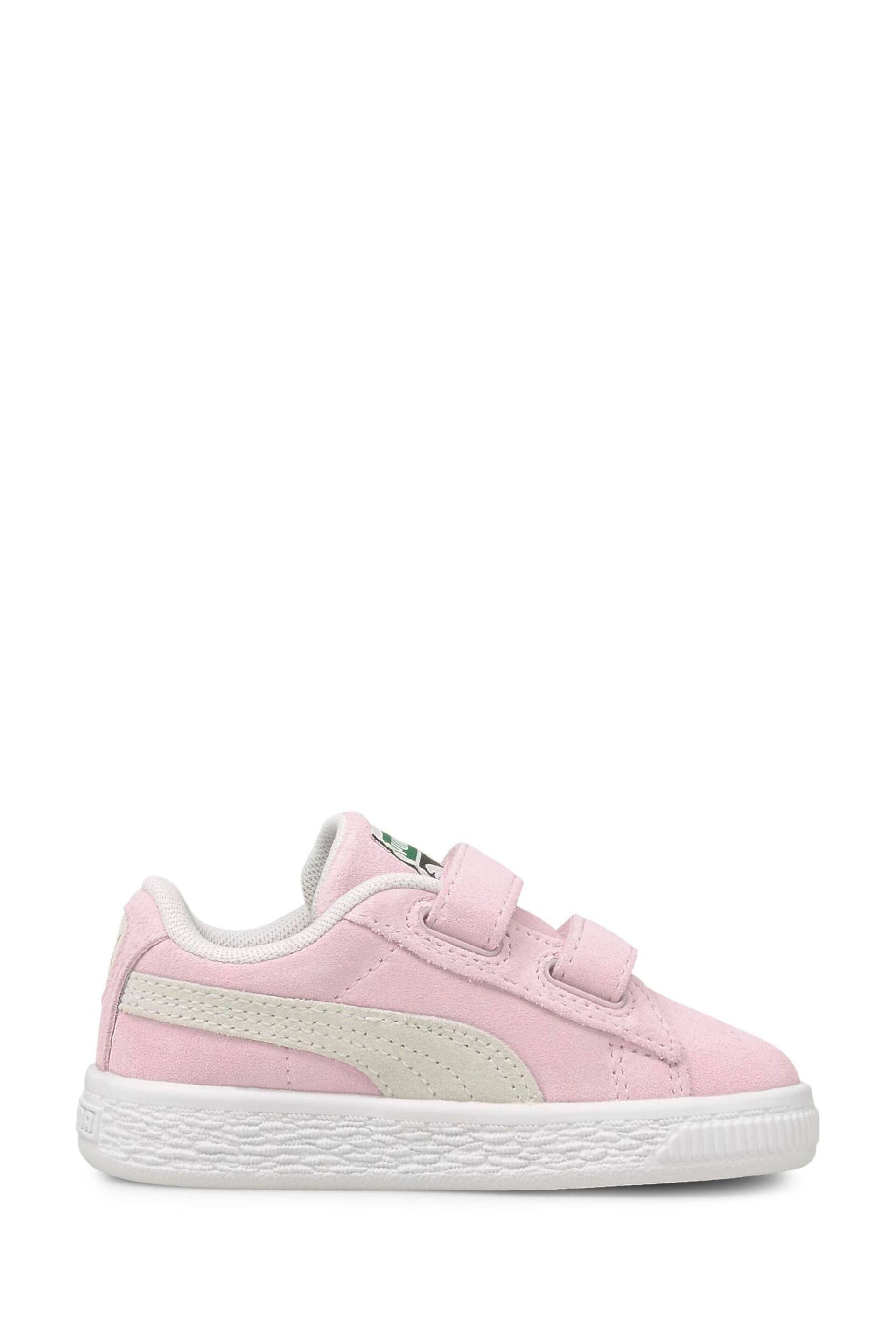 Puma Pink Babies Suede Classic XXI Trainers - Image 1 of 5