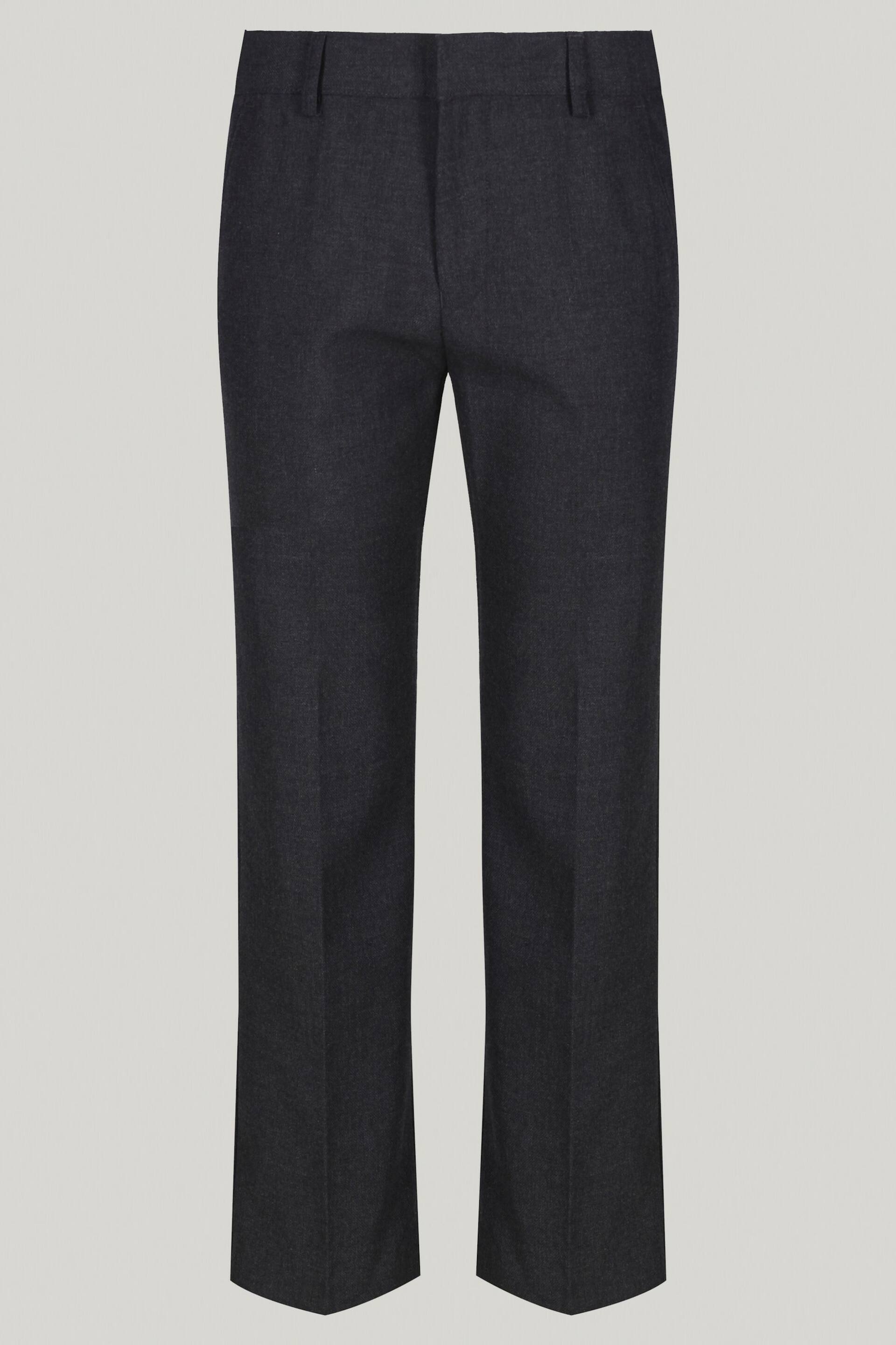 Trutex Junior Boys Regular Fit Grey School Trousers - Image 4 of 5
