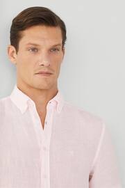 Hackett London Men Pink Shirt - Image 2 of 7