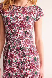 Boden Pink Florrie Jersey Dress - Image 2 of 4