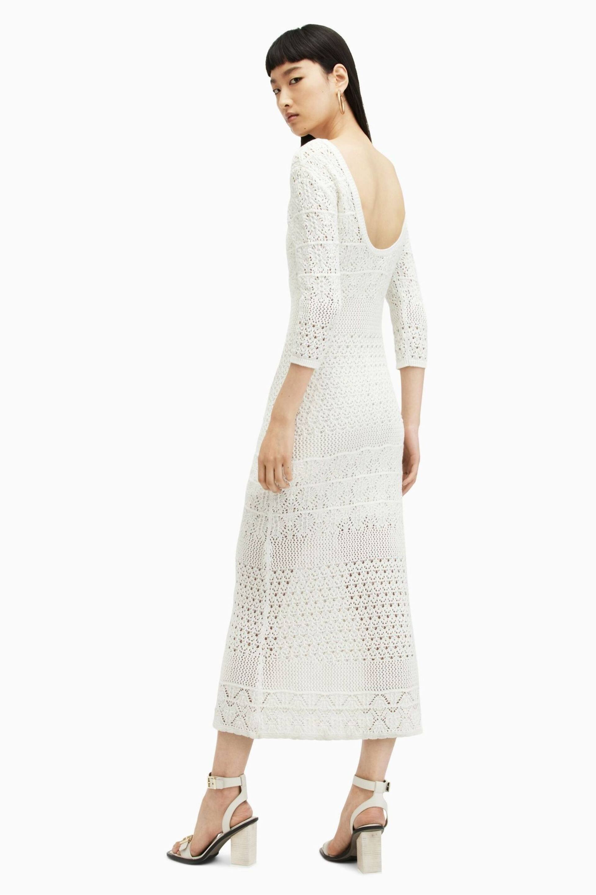 AllSaints White Briar Dress - Image 2 of 7