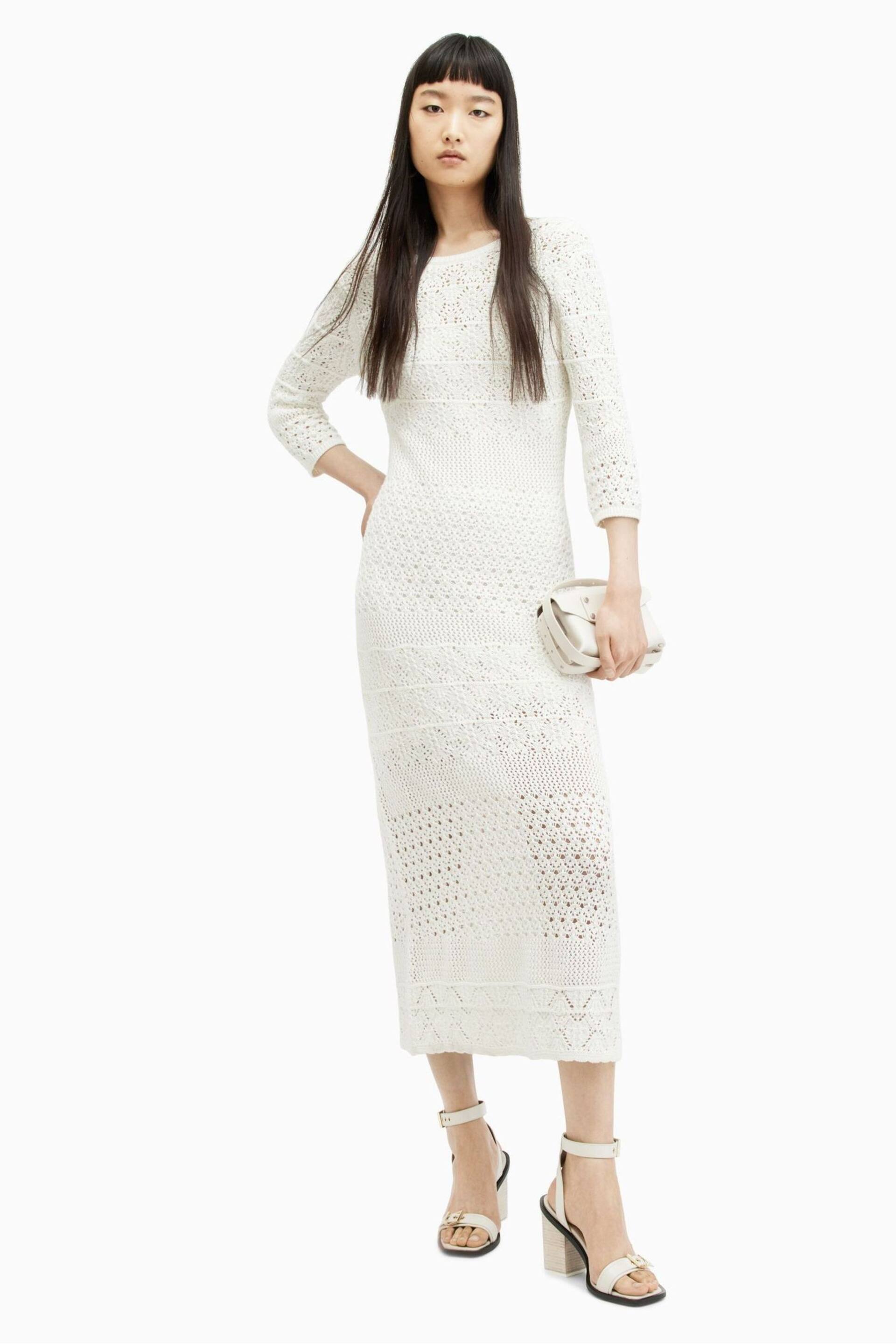 AllSaints White Briar Dress - Image 4 of 7