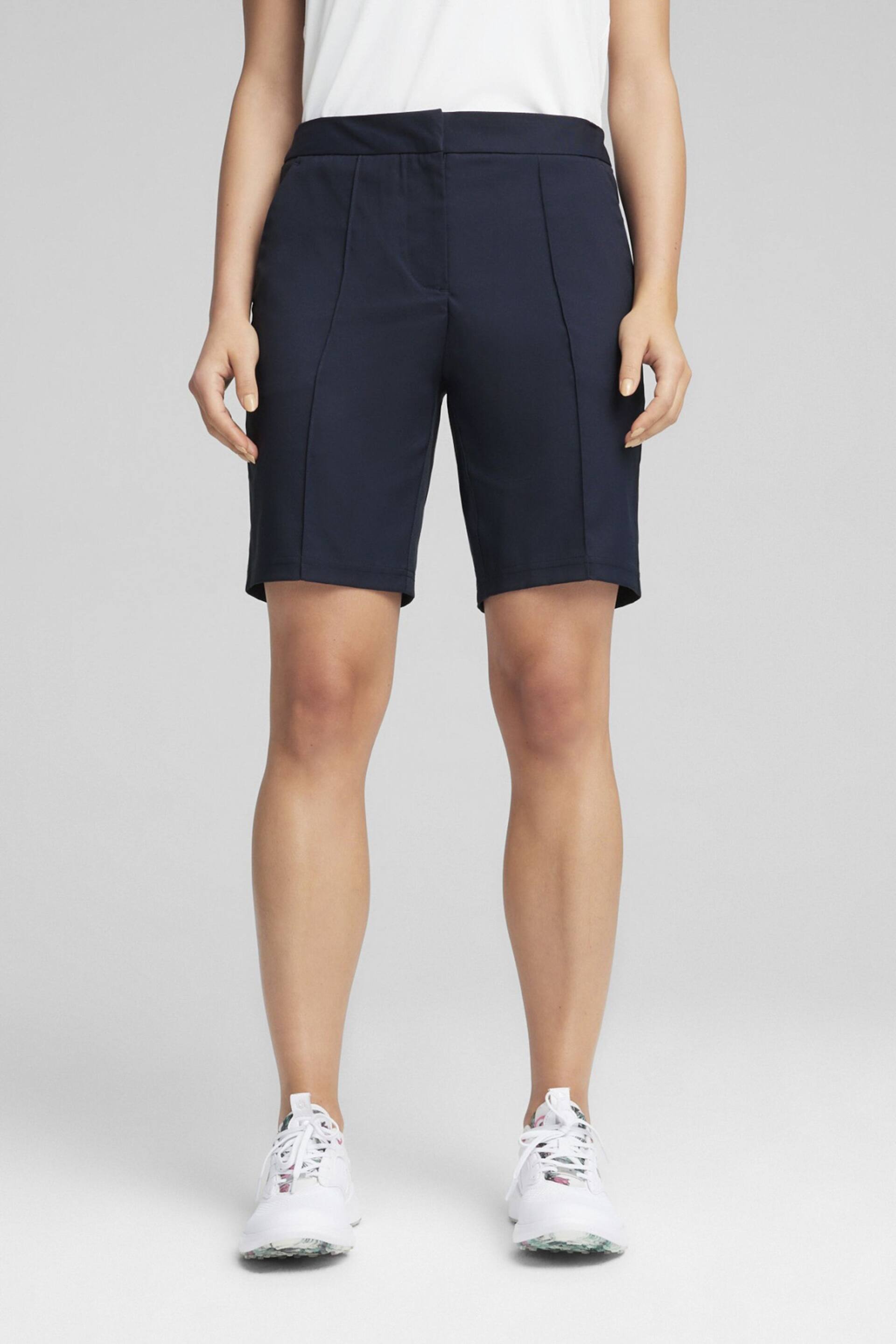 Puma Blue W Costa 8.5" Womens Golf Shorts - Image 1 of 6